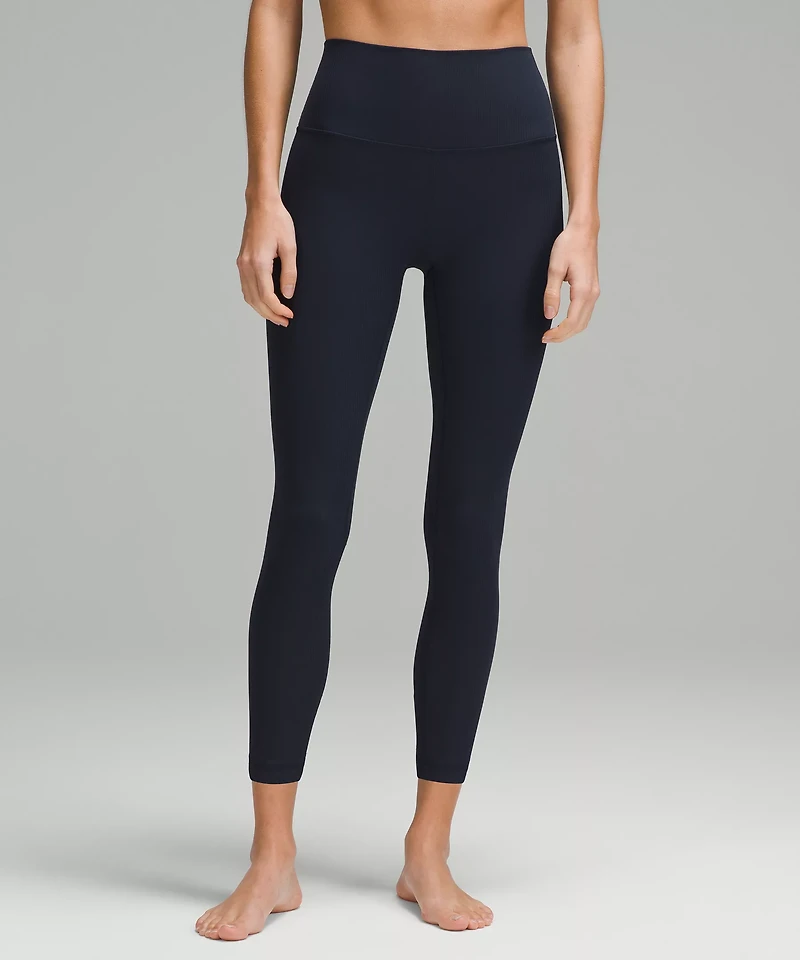 lululemon Align™ High-Rise Ribbed Pant 25" | Women's Leggings/Tights