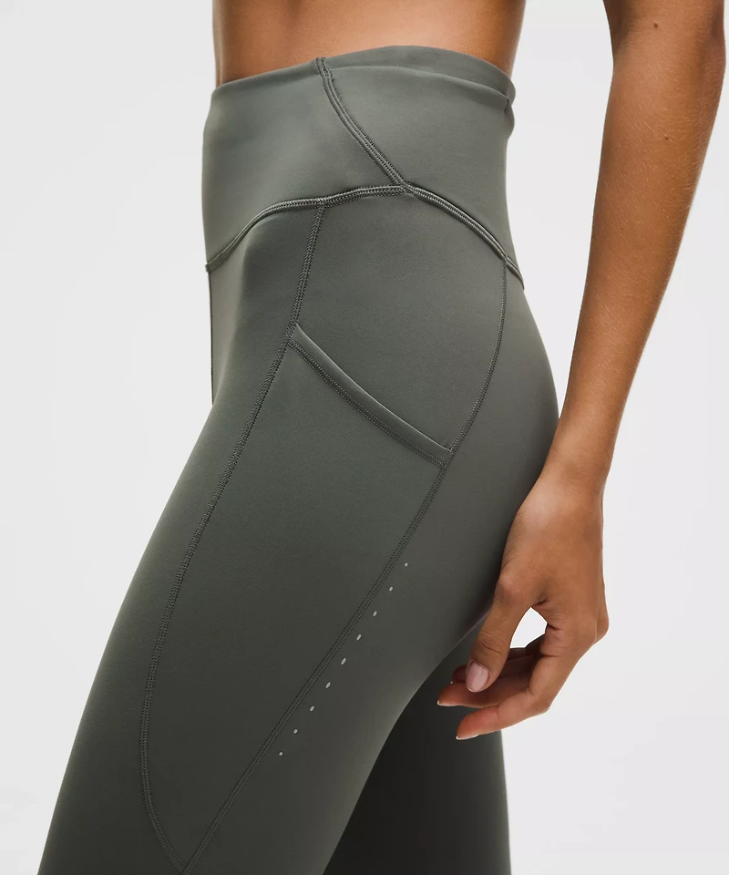 Fast and Free High-Rise Thermal Tight 25" *5 Pocket | Women's Leggings/Tights