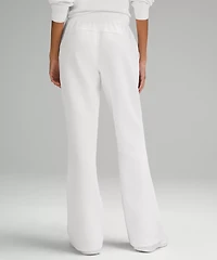 Textured High-Rise Flared Track Pant 32" | Women's Pants