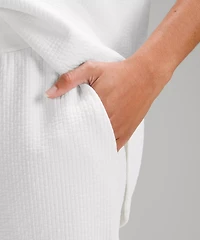 Textured High-Rise Flared Track Pant 32" | Women's Pants