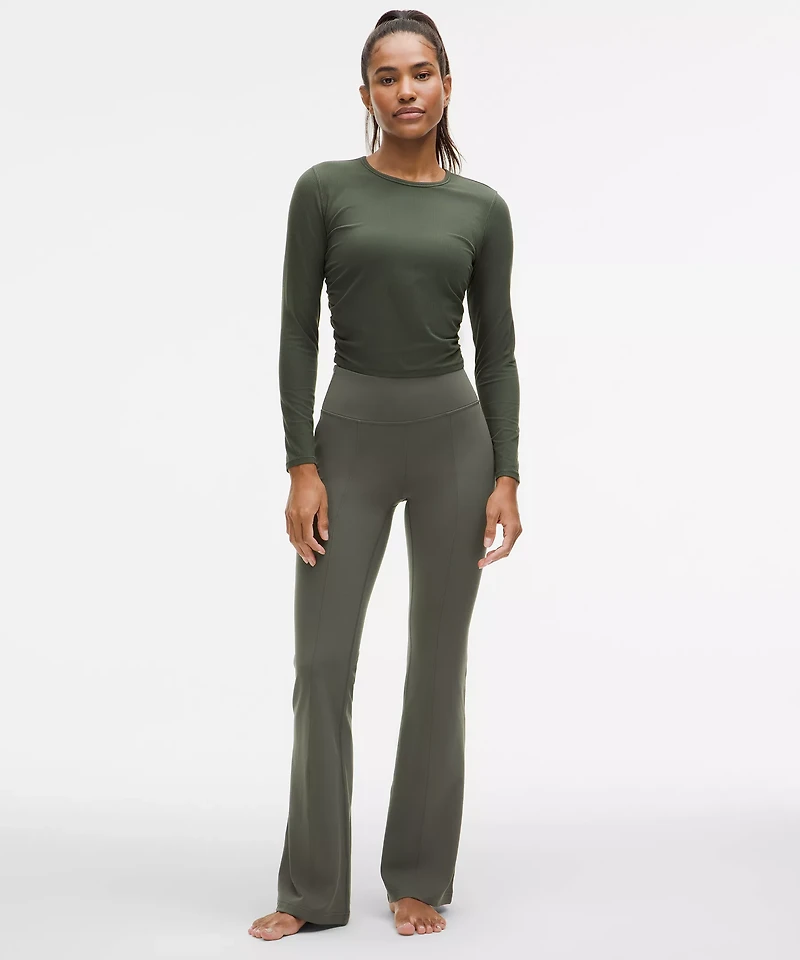 Groove High-Rise Flared Pant with Pockets 32.5" | Women's Leggings/Tights