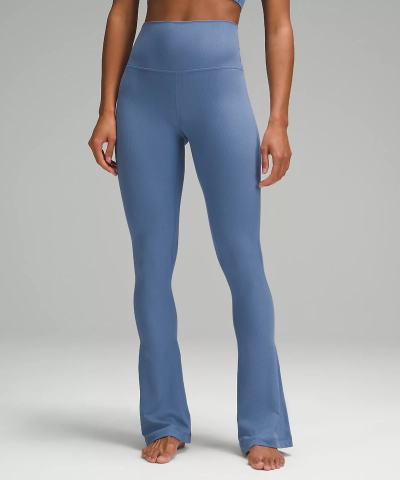 lululemon Align™ High-Rise Ribbed Mini-Flare Pant *Regular | Women's Leggings/Tights