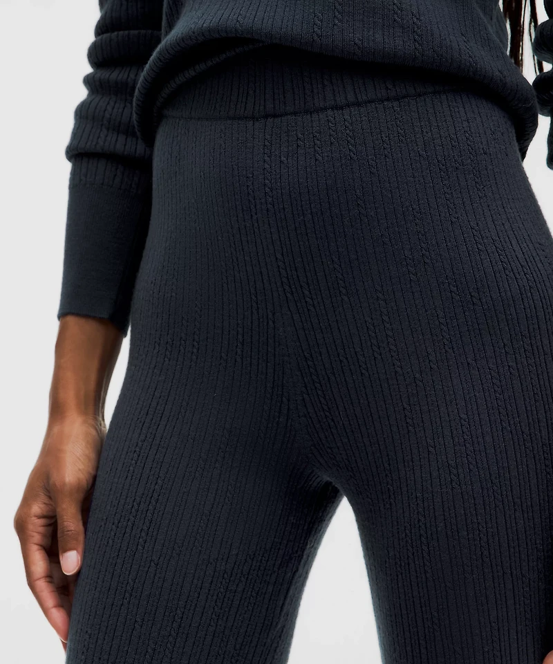 Ribbed Merino Wool-Blend Pant | Women's Pants