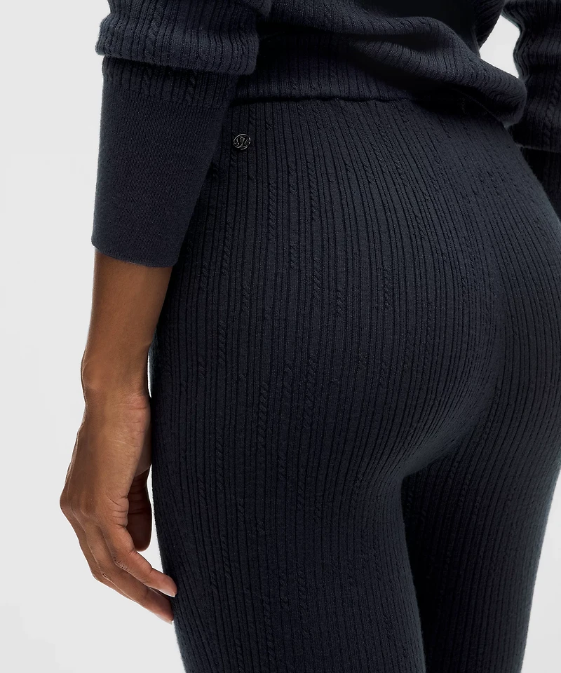 Ribbed Merino Wool-Blend Pant | Women's Pants