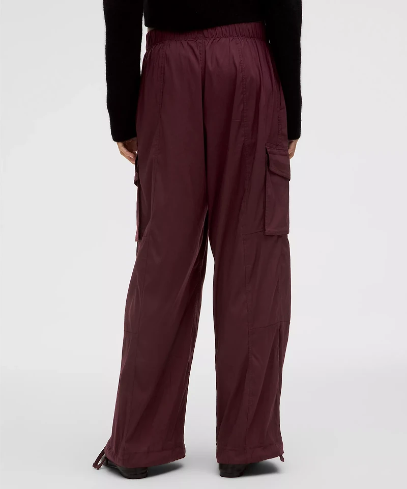 Lightweight Adjustable Mid-Rise Cargo Pant