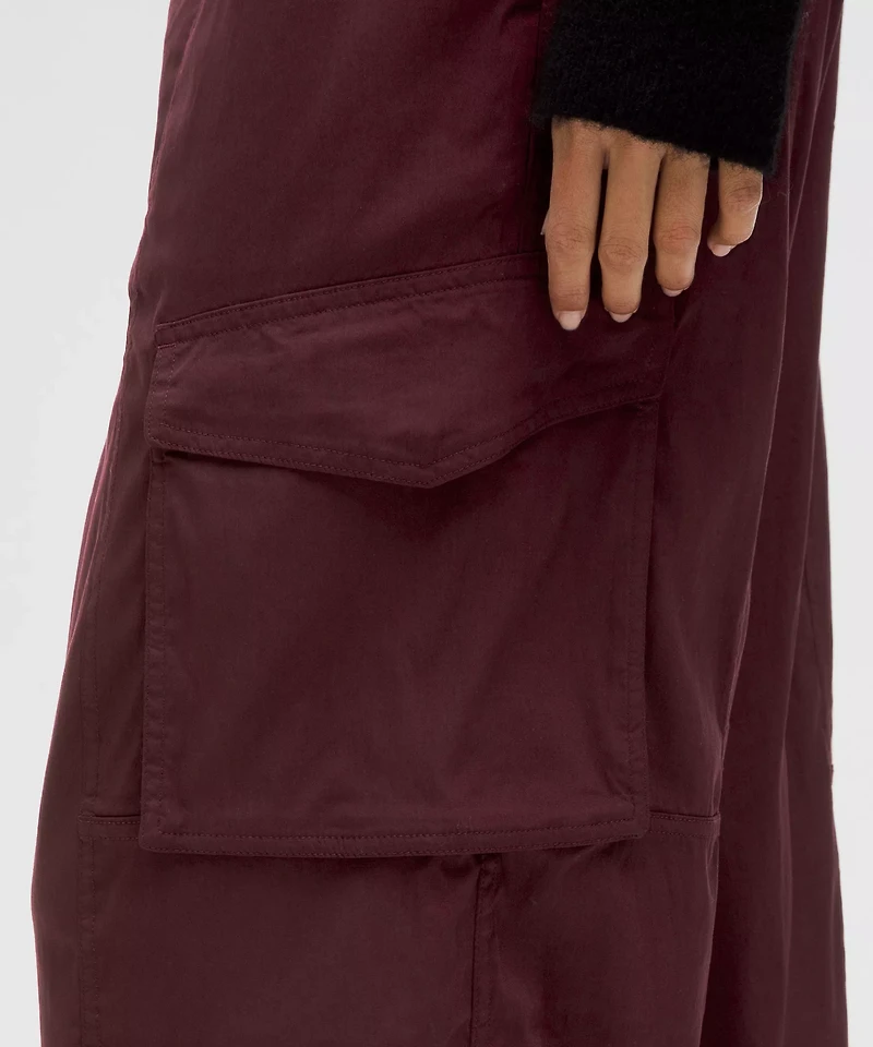 Lightweight Adjustable Mid-Rise Cargo Pant