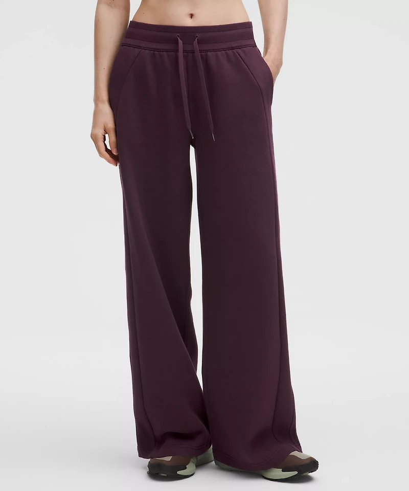 Scuba Mid-Rise Wide-Leg Pant *Regular