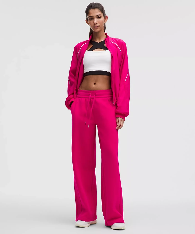 Scuba Mid-Rise Wide-Leg Pant *Regular