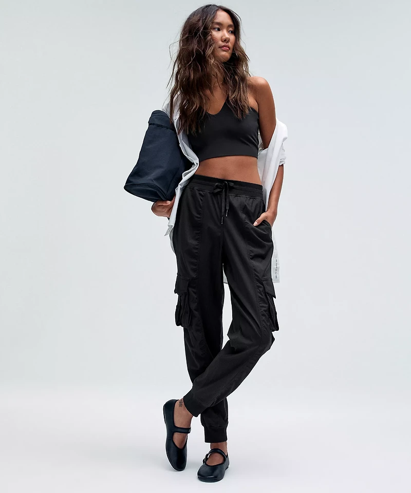 Dance Studio Relaxed-Fit Mid-Rise Cargo Jogger | Women's Joggers