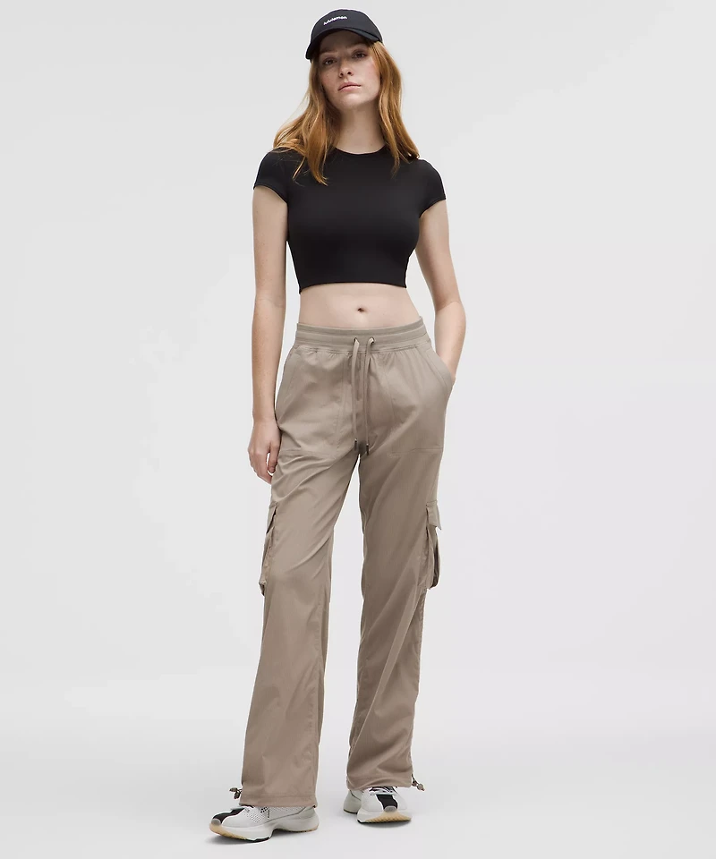 Dance Studio Relaxed-Fit Mid-Rise Cargo Pant