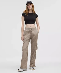 Dance Studio Relaxed-Fit Mid-Rise Cargo Pant