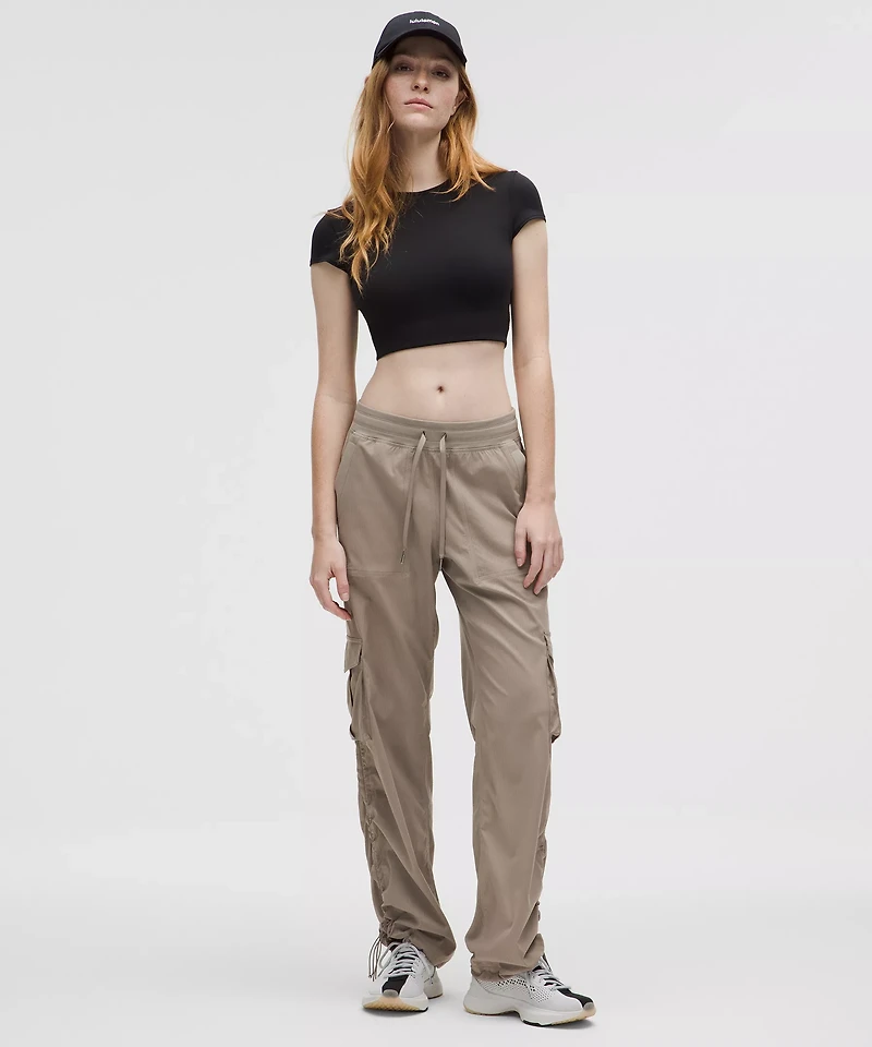 Dance Studio Relaxed-Fit Mid-Rise Cargo Pant