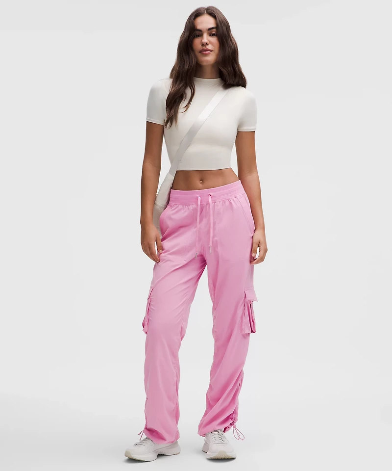 Dance Studio Relaxed-Fit Mid-Rise Cargo Pant | Women's Pants