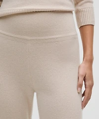 Cashmere Straight Leg Pant