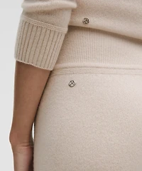 Cashmere Straight Leg Pant