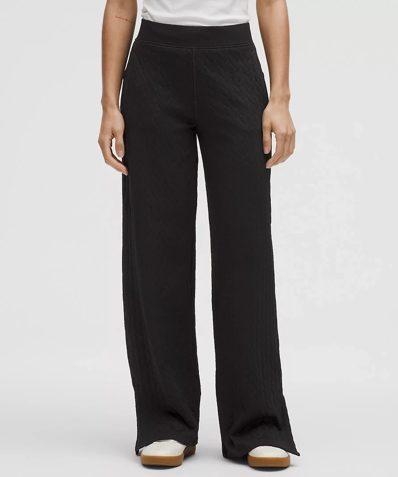 Engineered Warmth Cable-Knit Pant | Women's Pants