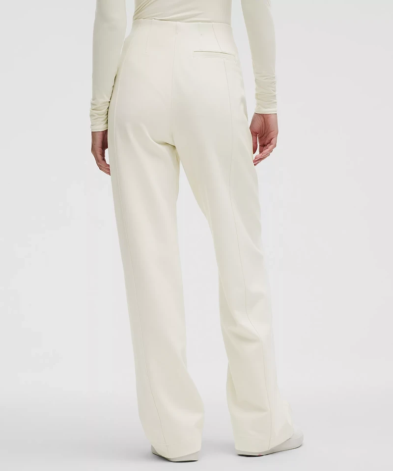 Stretch Knit Straight-Leg Pull-On Pant | Women's Trousers