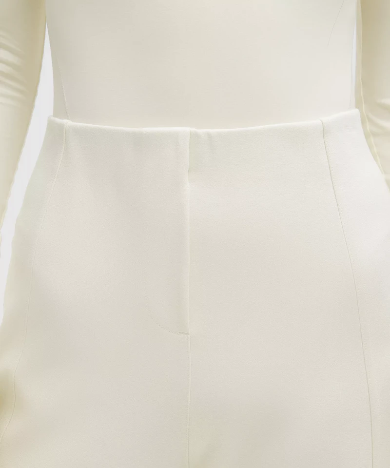 Stretch Knit Straight-Leg Pull-On Pant | Women's Trousers