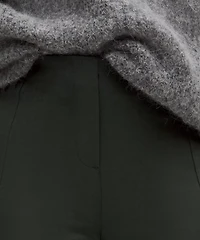 Stretch Knit Straight-Leg Pull-On Pant