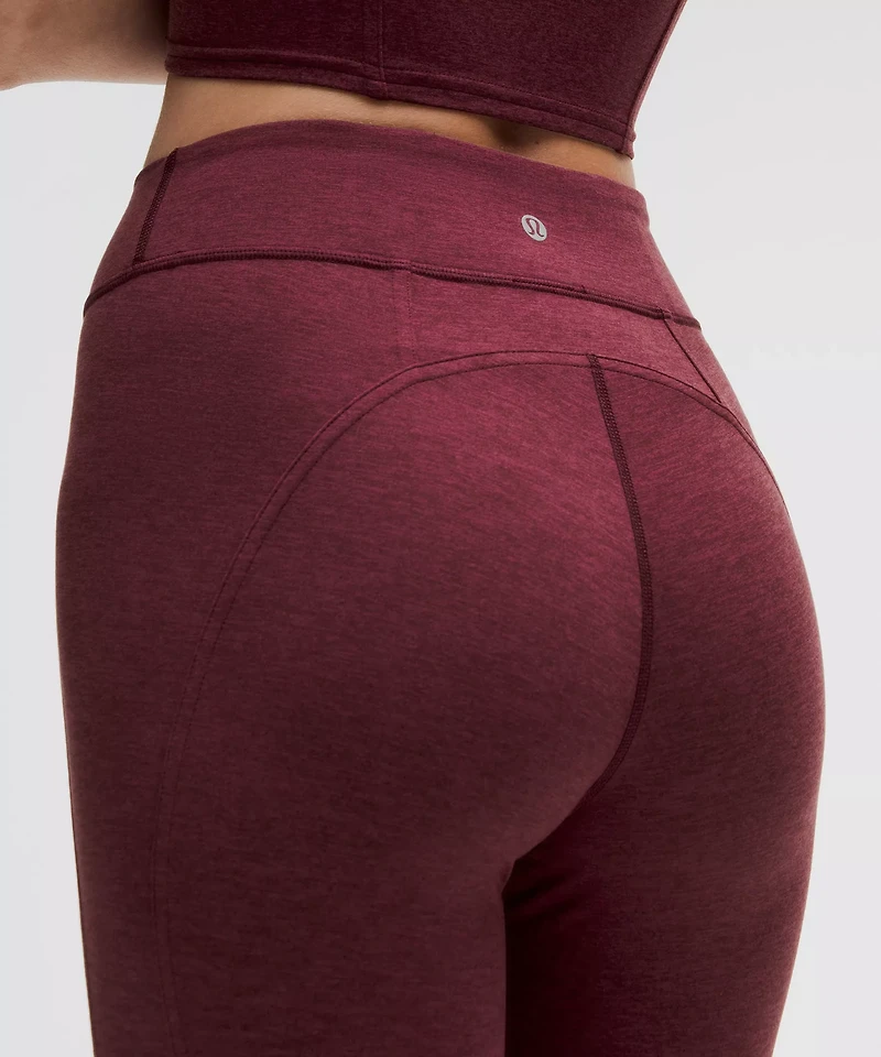 Softy Suedey Split-Hem High-Rise Mini-Flare Pant *Regular