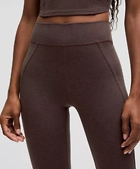 Softy Suedey Split-Hem High-Rise Mini-Flare Pant *Regular