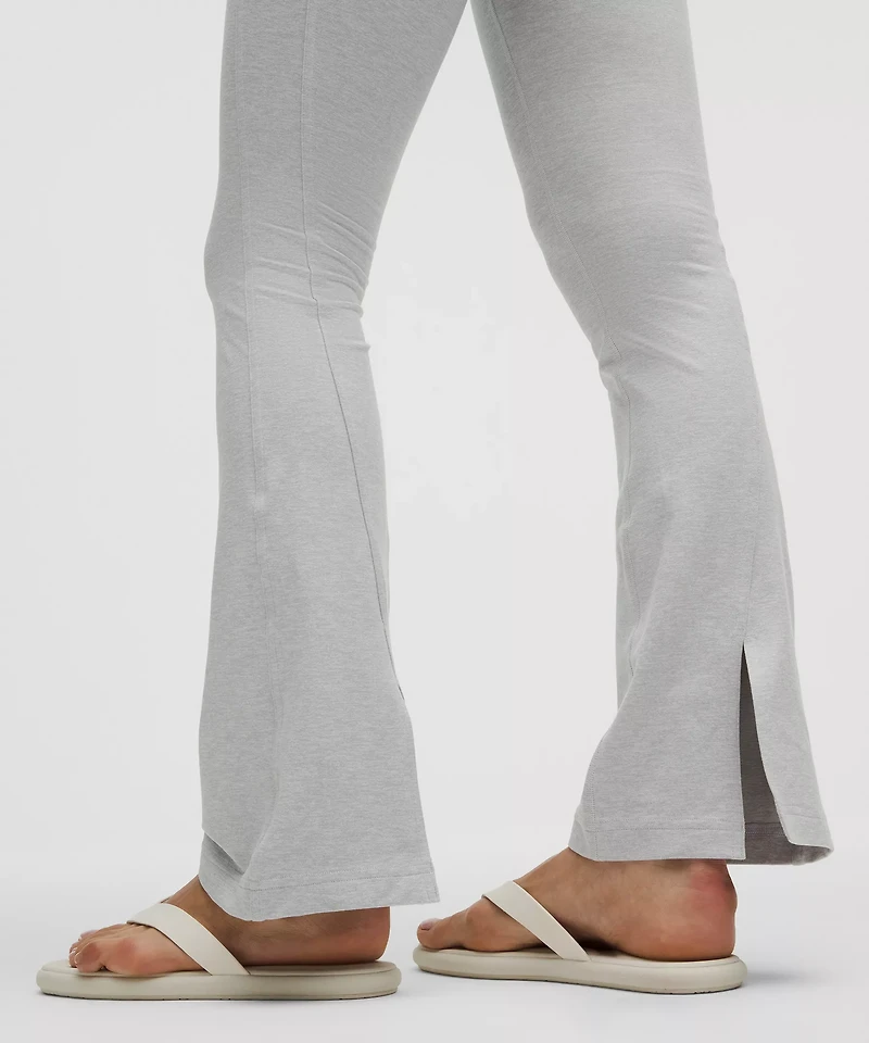 Softy Suedey Split-Hem High-Rise Mini-Flare Pant *Regular | Women's Pants