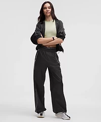 Stretch Satin Nylon Mid-Rise Pant | Women's Pants