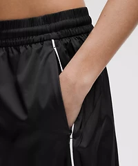 Stretch Satin Nylon Mid-Rise Pant | Women's Pants