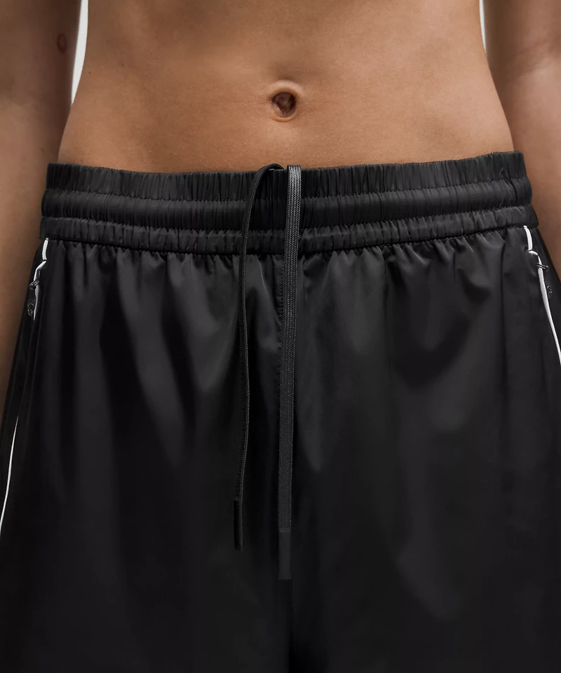 Stretch Satin Nylon Mid-Rise Pant | Women's Pants