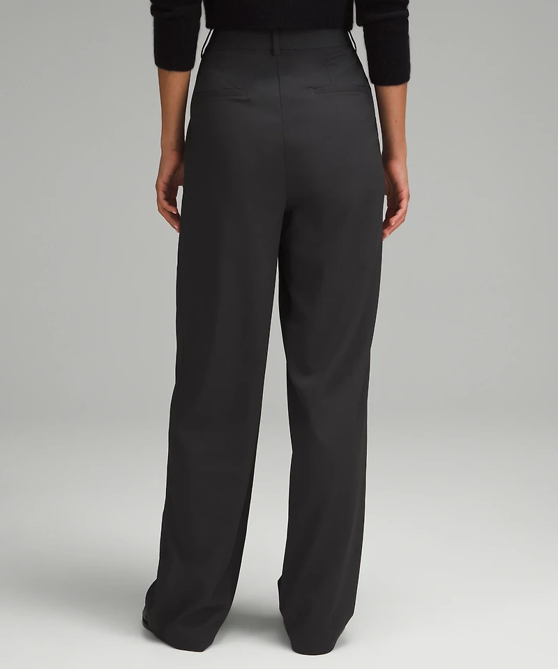 Pleat-Front High-Rise Trouser *Regular | Women's Trousers