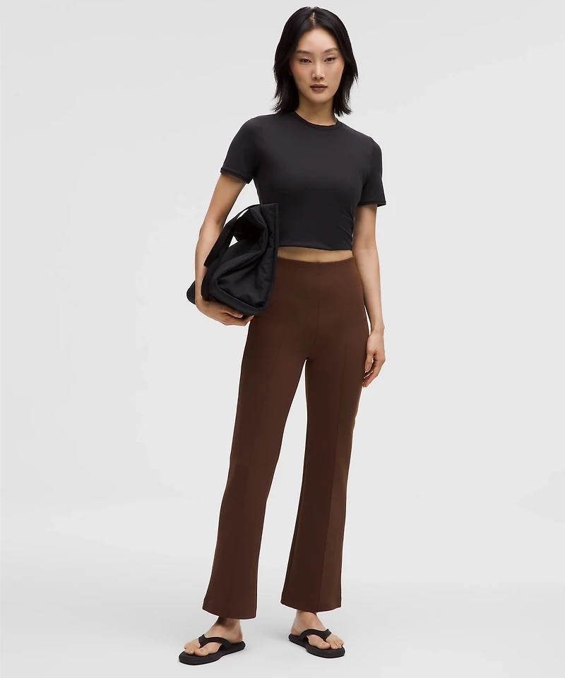 Stretch Spacer High-Rise Pant | Women's Trousers