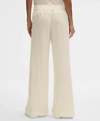 BeCalm Mid-Rise Wide-Leg Pant