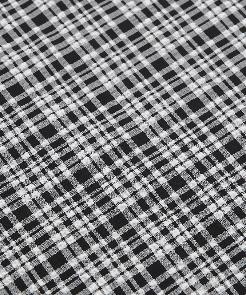 Seersucker Check Mid-Rise Pull-On Pant | Women's Pants