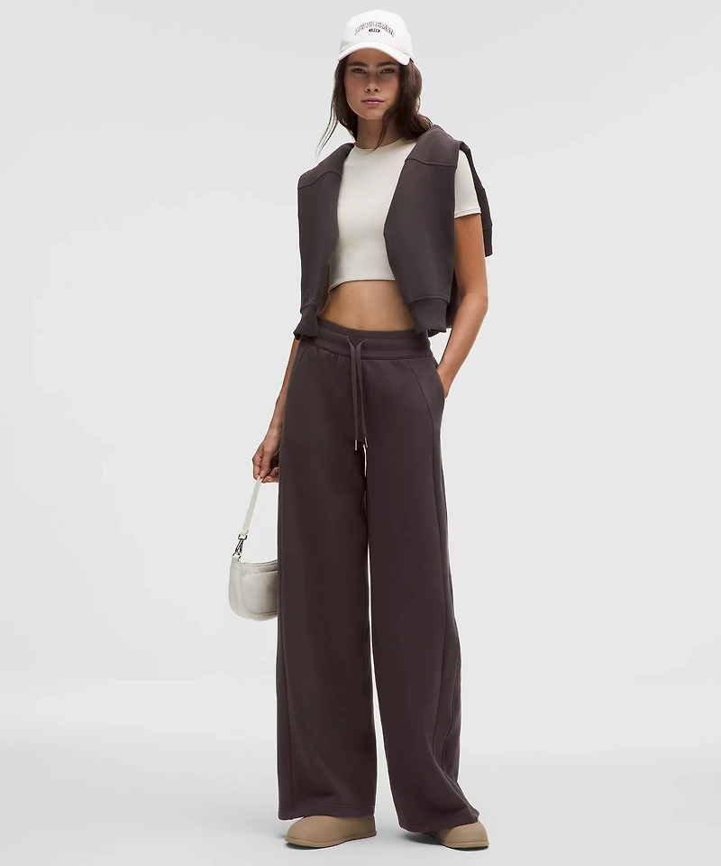 Scuba Mid-Rise Wide-Leg Pant *Regular