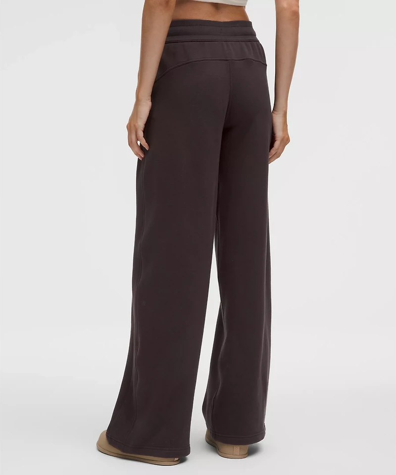 Scuba Mid-Rise Wide-Leg Pant *Regular