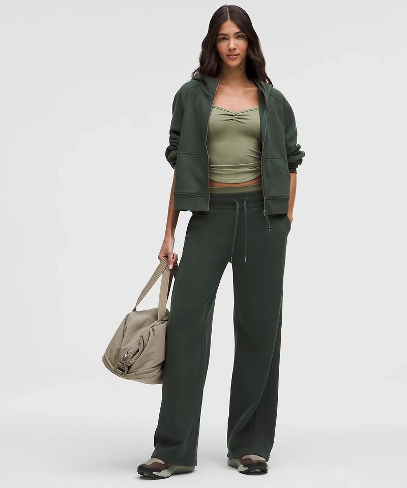 Scuba Mid-Rise Wide-Leg Pant *Regular | Women's Sweatpants