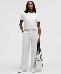 Scuba Mid-Rise Wide-Leg Pant *Regular