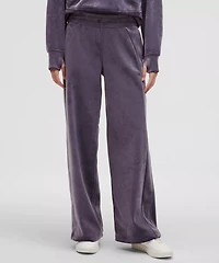 Scuba Mid-Rise Wide-Leg Pant *Velvet | Women's Sweatpants
