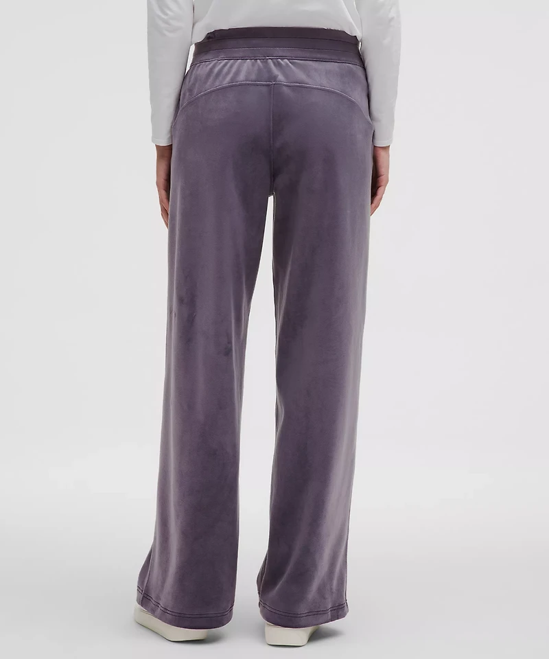 Scuba Mid-Rise Wide-Leg Pant *Velvet | Women's Sweatpants