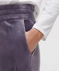 Scuba Mid-Rise Wide-Leg Pant *Velvet | Women's Sweatpants