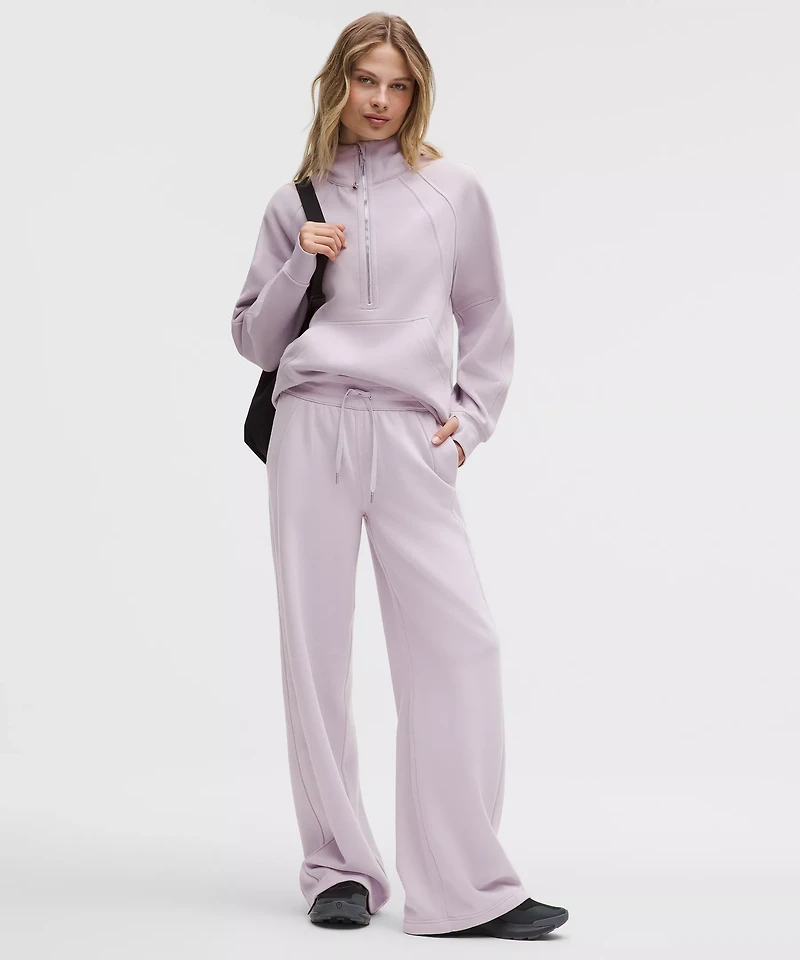 Scuba Mid-Rise Wide-Leg Pant *Tall