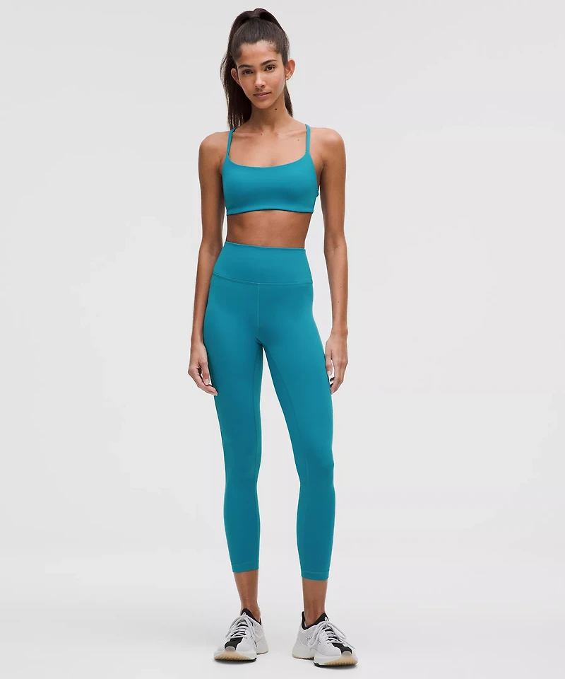Wunder Train Mesh Panel High-Rise Tight 25" | Women's Leggings/Tights