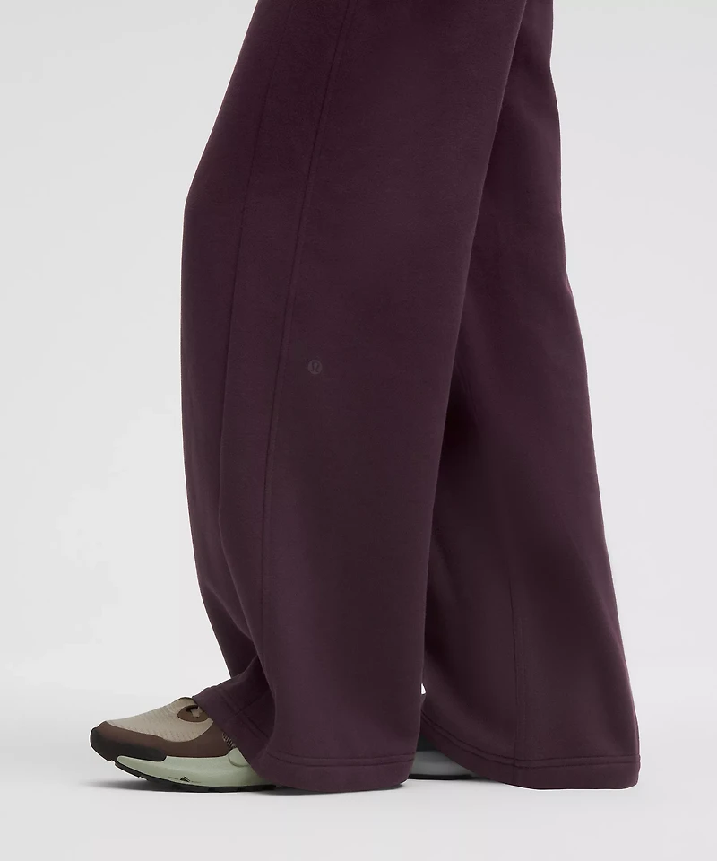 Scuba Mid-Rise Wide-Leg Pant *Short | Women's Sweatpants
