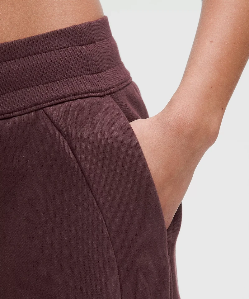 Scuba Mid-Rise Wide-Leg Pant *Short | Women's Sweatpants
