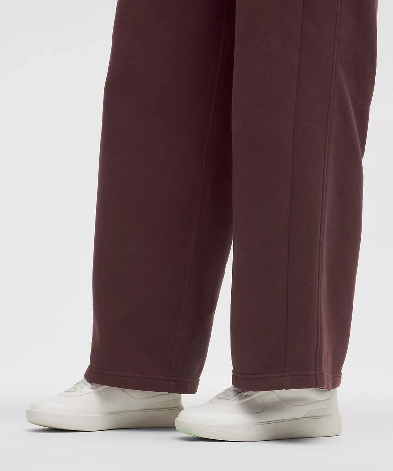 Scuba Mid-Rise Wide-Leg Pant *Short | Women's Sweatpants