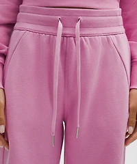 Scuba Mid-Rise Wide-Leg Pant *Short | Women's Sweatpants