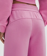 Scuba Mid-Rise Wide-Leg Pant *Short | Women's Sweatpants