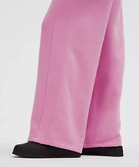 Scuba Mid-Rise Wide-Leg Pant *Short | Women's Sweatpants