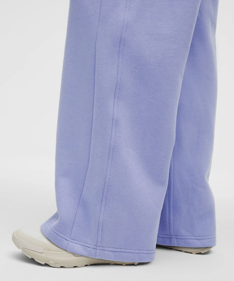 Scuba Mid-Rise Wide-Leg Pant *Short | Women's Sweatpants