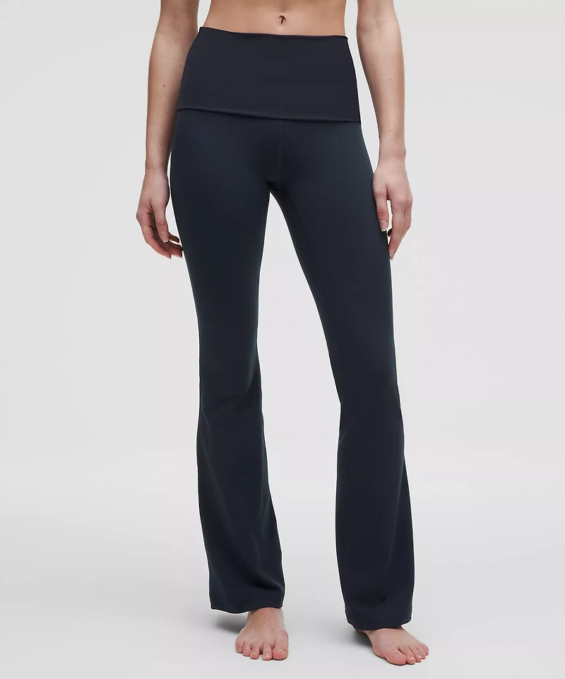 Groove Nulu Foldover-Waist Flared Pant | Women's Leggings/Tights